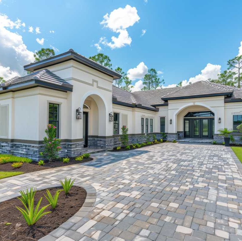 Pressure clean your walkway, sidewalk, and driveway