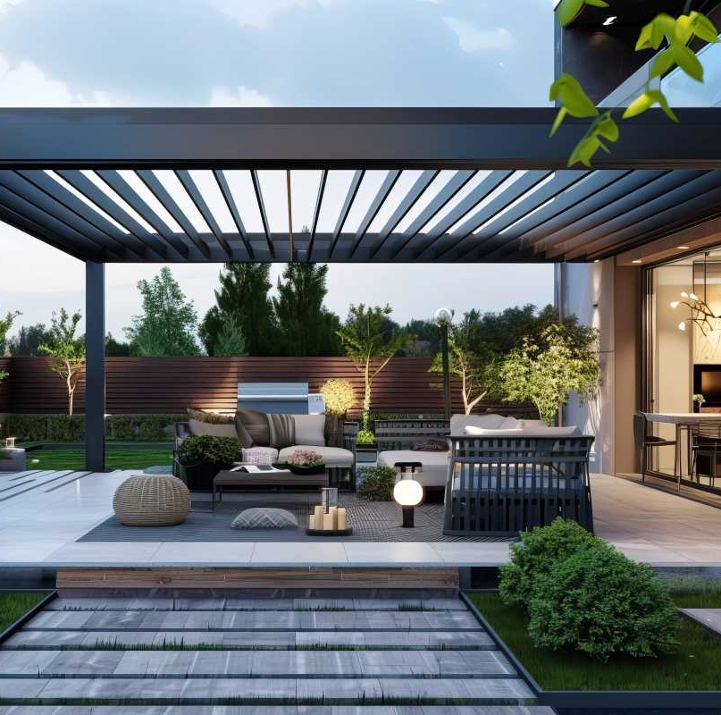 Build a seating area